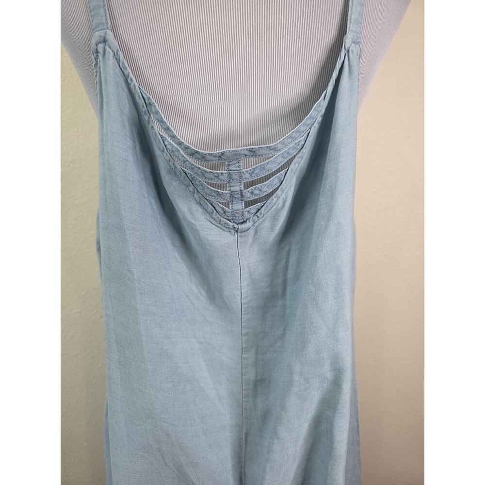 Vince Camuto Womens Size XL Tie Side Wide Leg Rayon/Tencel Jumpsuit 2 Piece - Picture 6 of 16